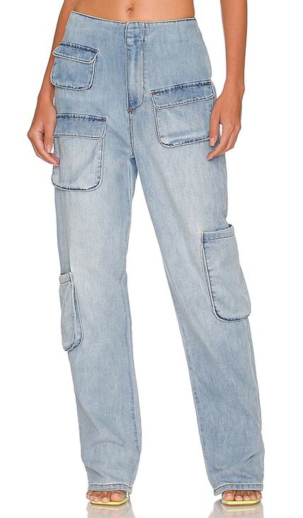AFRM Denim - Afrm Utility Light Wash Sigmund Denim Jeans Size 27